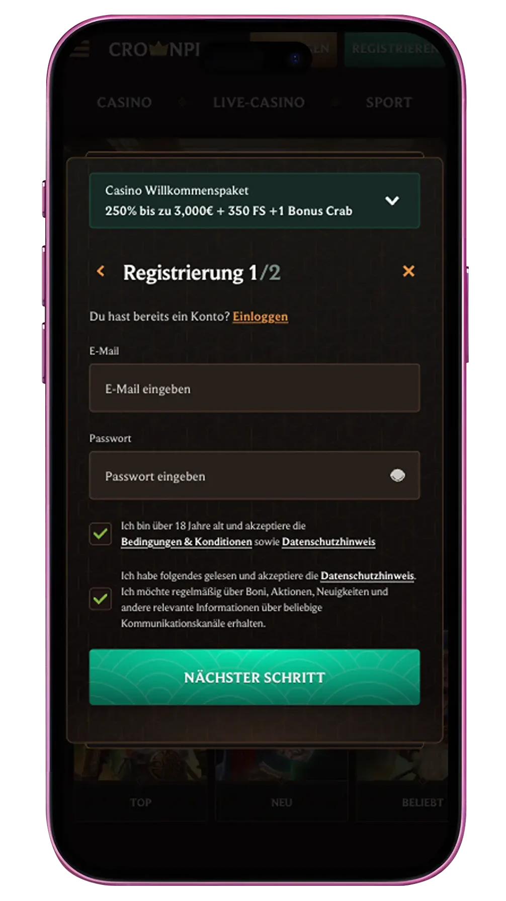 Crown Play App